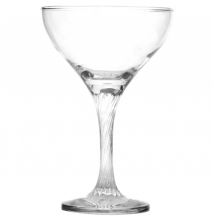 Креманка Фужер для шампанского блюдце 280мл Твист